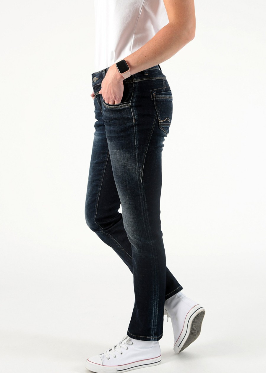 Damen MIRACLE OF DENIM | Rea Regular / Regular Fit Jeansin Powell Blue