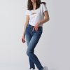 Damen MIRACLE OF DENIM | Monika Slim / Slim Fit Jeansin Lazuli Blue