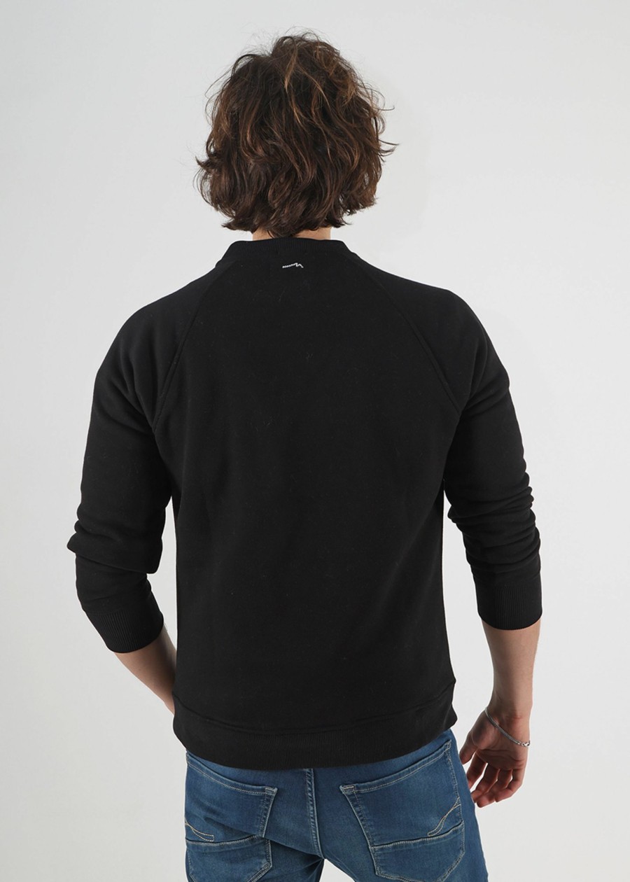 Herren MIRACLE OF DENIM | Au23-Sw781 / Sweatshirtin Black