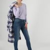 Damen MIRACLE OF DENIM | Slim Fit Jeans Monika / Slim Fit Jeansin Silver Blue