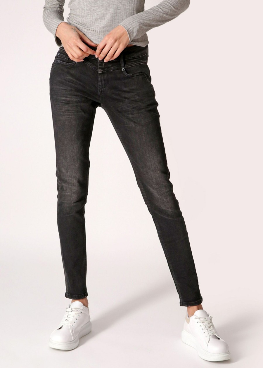 Damen MIRACLE OF DENIM | Ellen Skinny / Ellen Skinny Fitin Mallorca Black