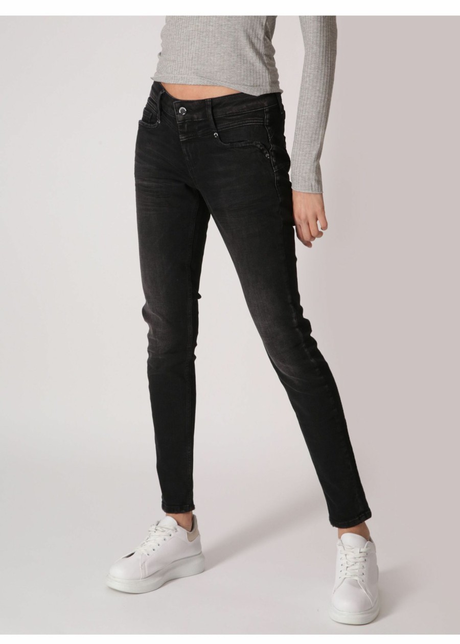 Damen MIRACLE OF DENIM | Ellen Skinny / Ellen Skinny Fitin Mallorca Black