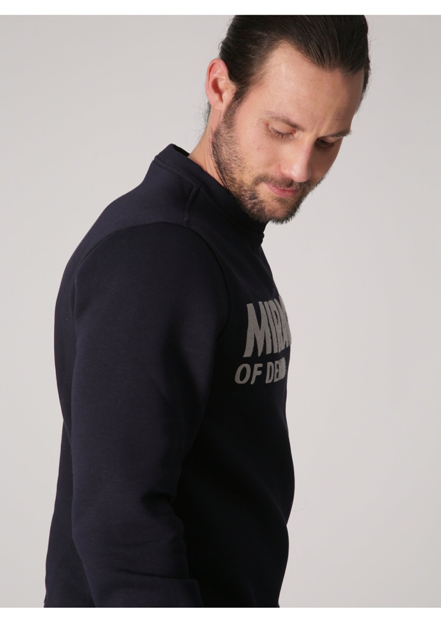 Herren MIRACLE OF DENIM | Sweatshirt / Sweatshirtin Franch Navy