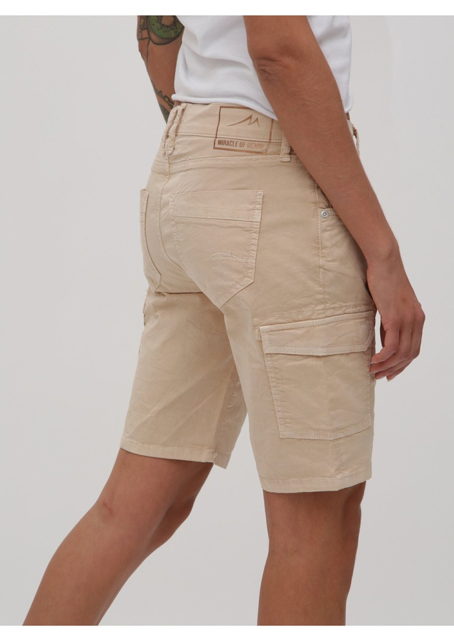 Damen MIRACLE OF DENIM | Megan Cargo Shorts / Megan Cargo Shortsin Beige