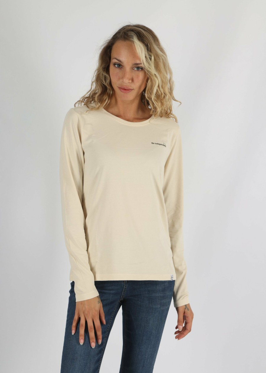 Damen MIRACLE OF DENIM | Au23-Lo321 / Longsleevein Offwhite