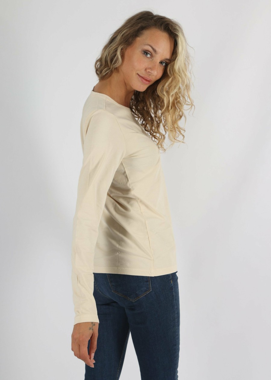 Damen MIRACLE OF DENIM | Au23-Lo321 / Longsleevein Offwhite