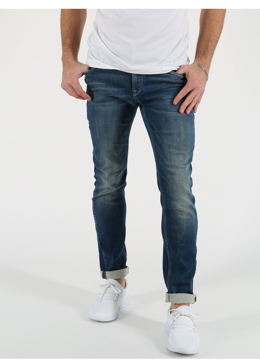 Herren MIRACLE OF DENIM | Marcel Slim / Slim Fit Jeans Im 5-Pocket-Stylein Caledon Blue Jogg