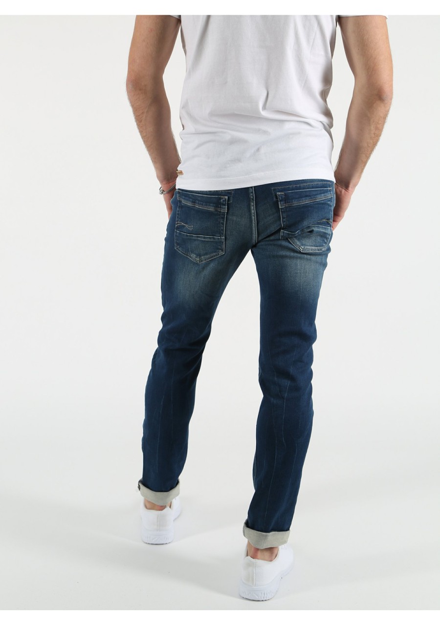 Herren MIRACLE OF DENIM | Marcel Slim / Slim Fit Jeans Im 5-Pocket-Stylein Caledon Blue Jogg