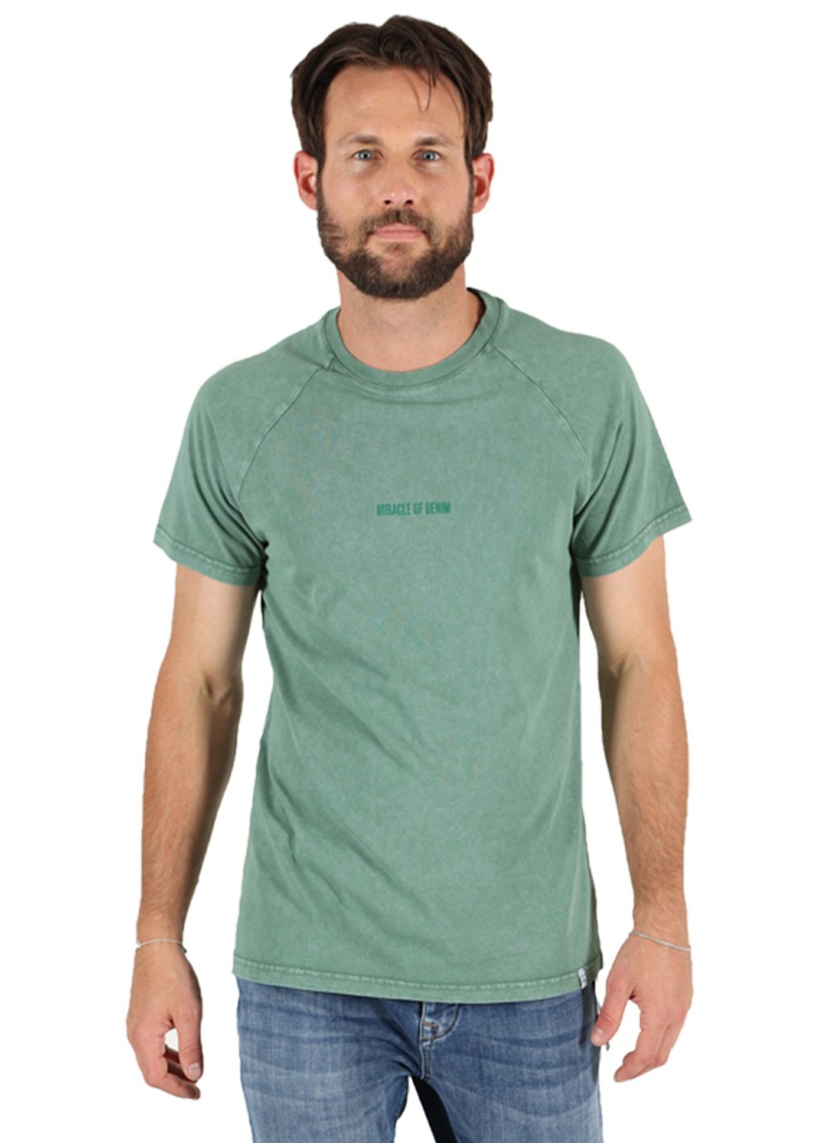 Herren MIRACLE OF DENIM | Sp23-Ts896 / Herren T-Shirtin Froggy Green