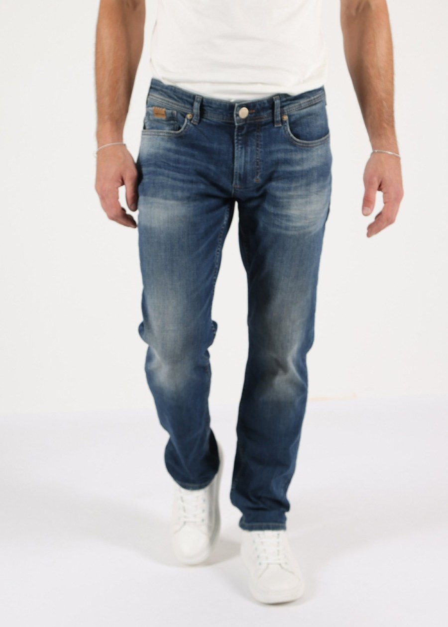 Herren MIRACLE OF DENIM | Thomas Comfort Fit / 5 Pocket Denimin Rent Blue