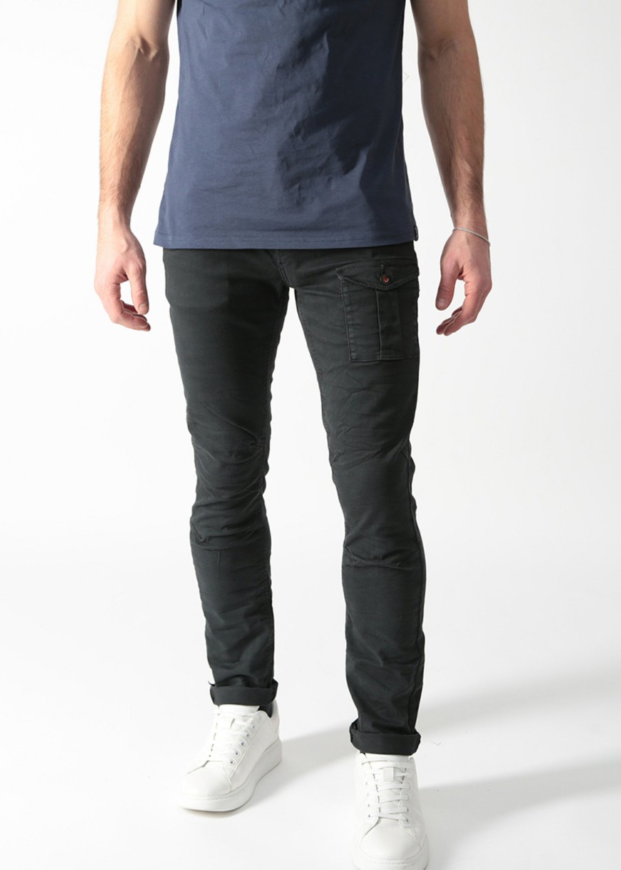 Herren MIRACLE OF DENIM | Edison Tapered Fit / Tapered Fit Jeansin Anthra