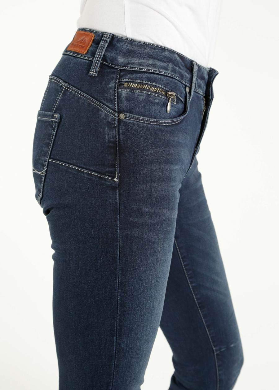 Damen MIRACLE OF DENIM | Eva / Skinny Fit Jeansin Eberus Blue