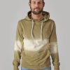 Herren MIRACLE OF DENIM | Sweatshirt / Kapuzensweatshirtin Olive Dip Dye