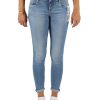 Damen MIRACLE OF DENIM | Ellen Skinny Fit / Push Up 5 Poket Denimin Raking Blue