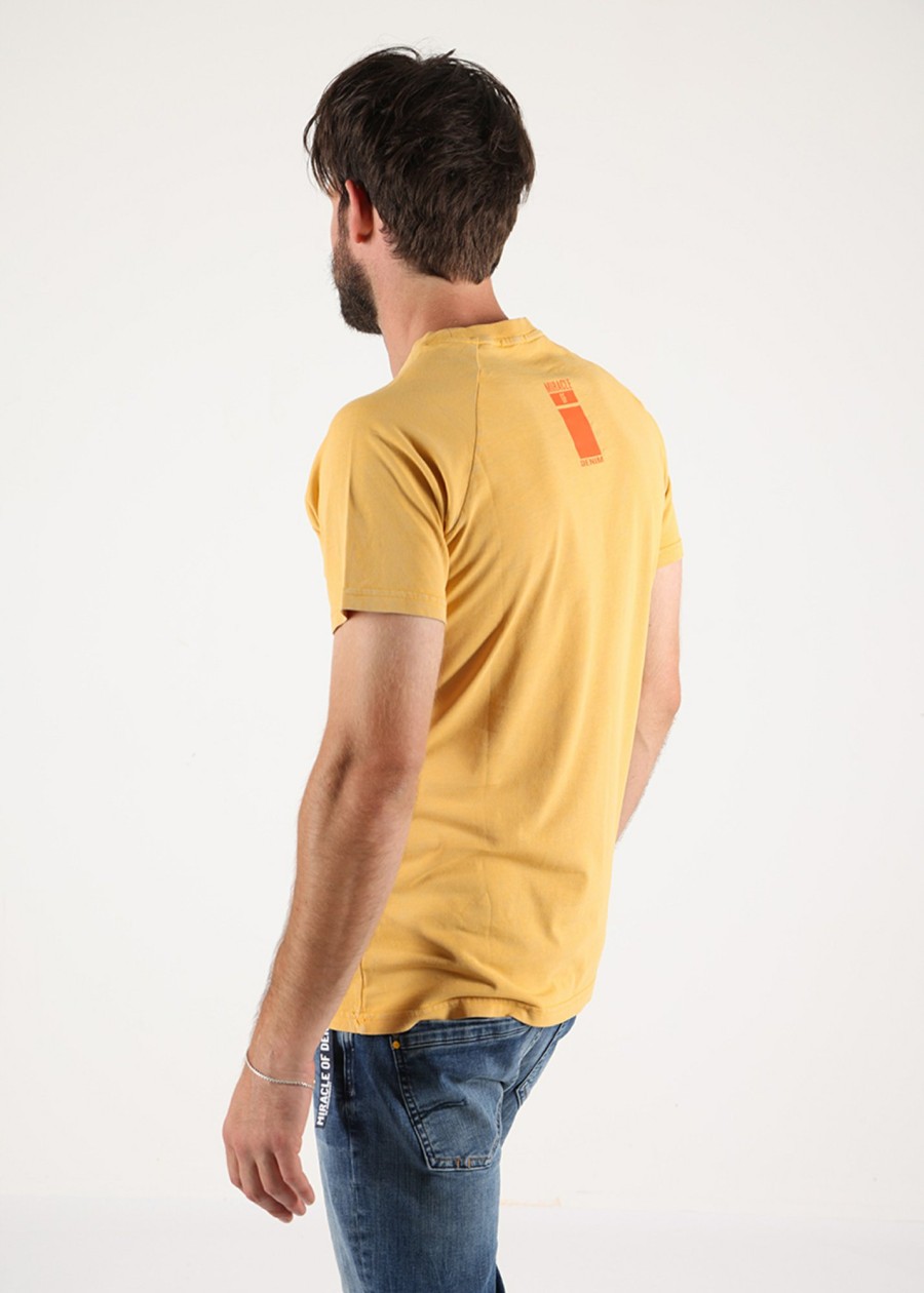 Herren MIRACLE OF DENIM | Sp23-Ts896 / Herren T-Shirtin Banana Yellow