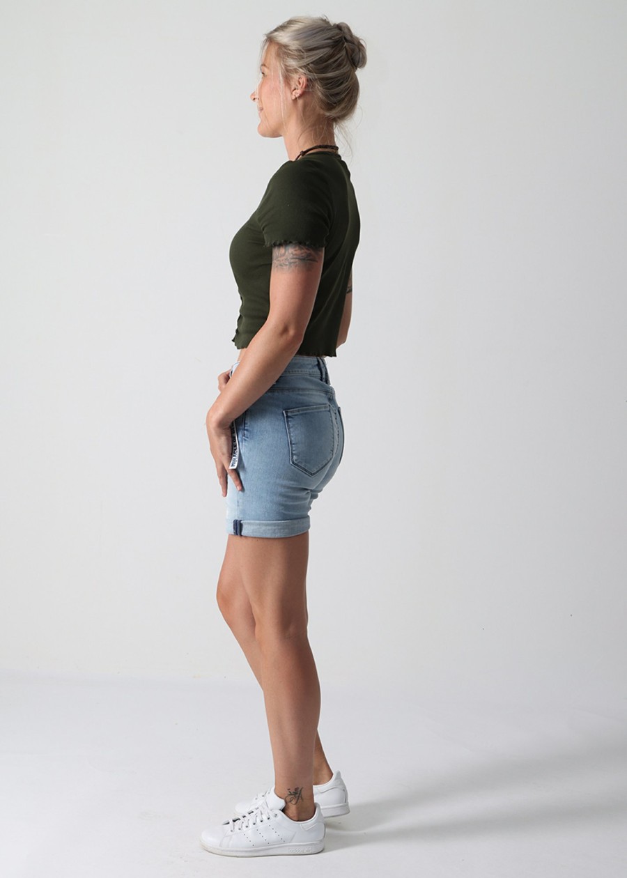 Damen MIRACLE OF DENIM | Lucky Shorts / 5 Pocket Denim Shortin Random Blue