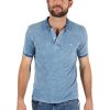 Herren MIRACLE OF DENIM | Sp23-Po535 / Herren Poloin Light Blue