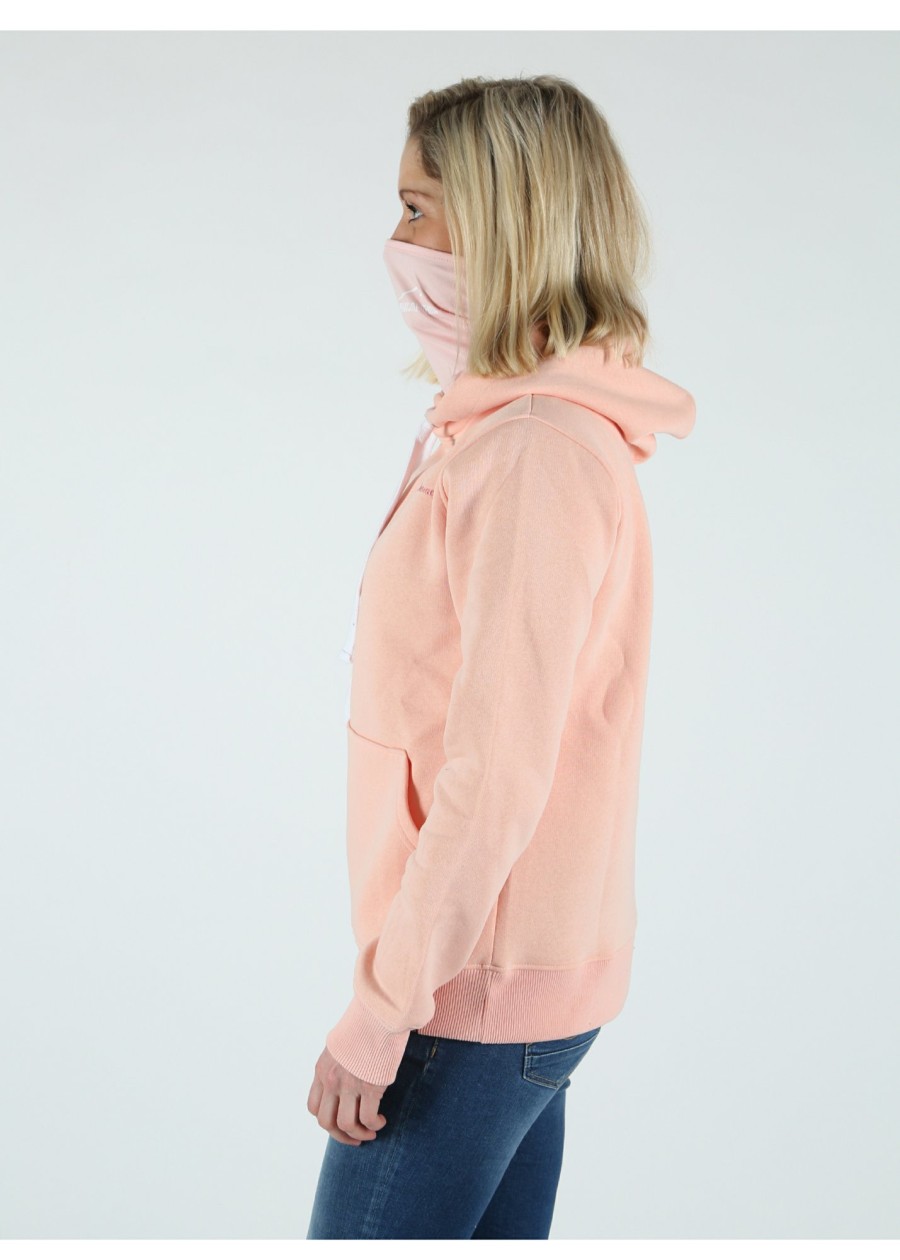 Damen MIRACLE OF DENIM | Damen Sweatshirt / Sweatshirt Mit Kapuzein Whisper Pink