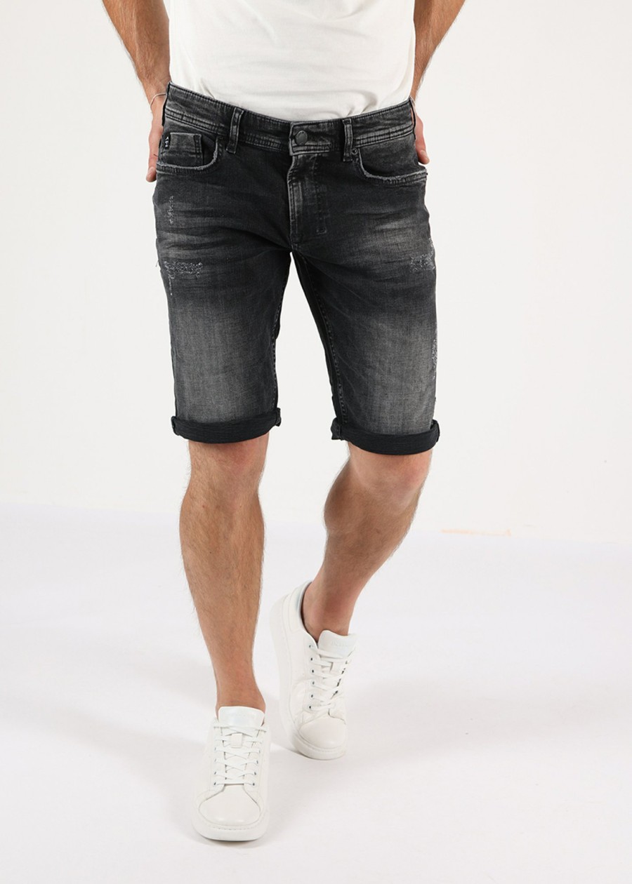 Herren MIRACLE OF DENIM | Thomas Shorts / Herren Denim Shortin Rum Black