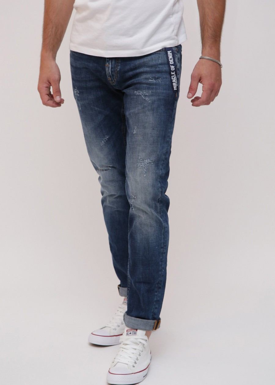 Herren MIRACLE OF DENIM | Morris Slim / Morris Slim Fitin Raffi Blue