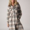 Damen MIRACLE OF DENIM | Hemdjacke Bl305 / Hemdjackein Grey Check