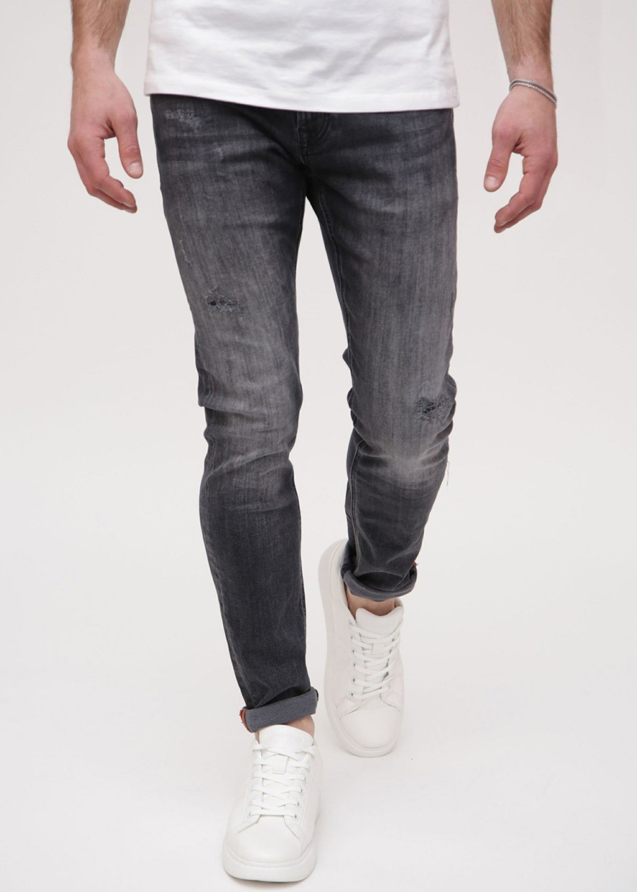 Herren MIRACLE OF DENIM | Marcel Slim / Slim Fit Jeans Im 5-Pocket-Stylein Warsaw Black