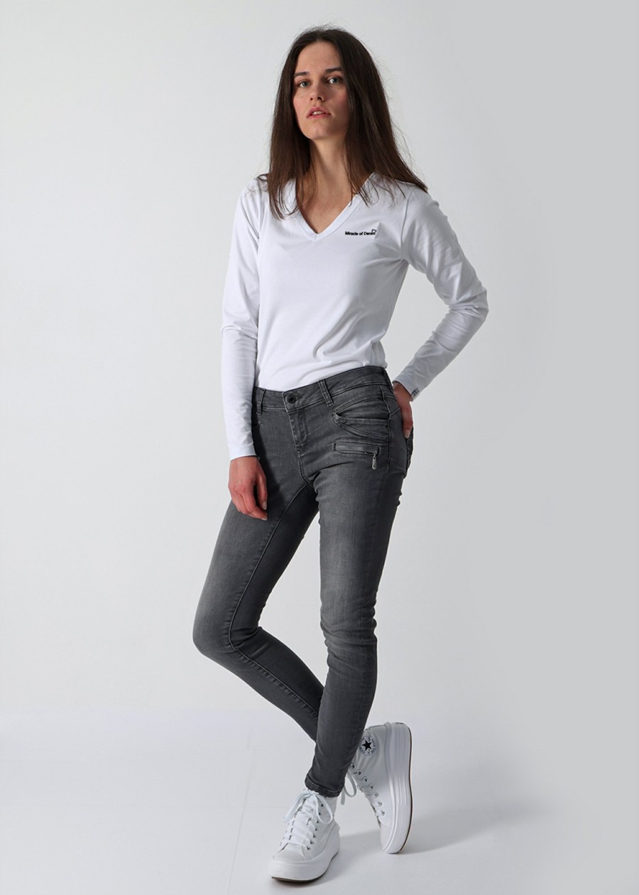 Damen MIRACLE OF DENIM | Suzy Skinny / Suzy Skinny Fitin Florencia Grey