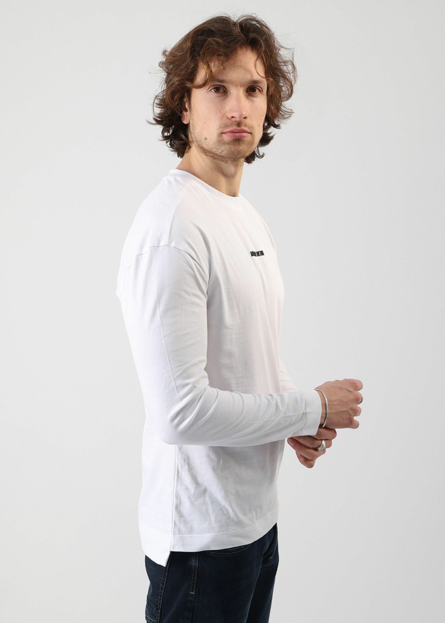 Herren MIRACLE OF DENIM | Au23-Lo804 / Longsleevein White