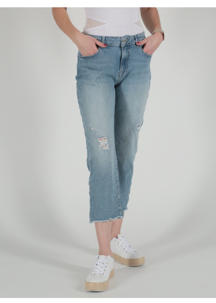 Damen MIRACLE OF DENIM | Vera Wide Leg / Wide Leg Jeansin Kasan Blue