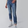 Damen MIRACLE OF DENIM | Rita Regular Fit / 5 Pocket Denimin Rest Blue