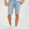 Herren MIRACLE OF DENIM | Trevol Shorts / Jeansin Paradise Blue