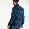 Herren MIRACLE OF DENIM | Jeans Hemd / Hemd Kariertin Blue Check