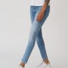 Damen MIRACLE OF DENIM | Sina Skinny / Skinny Fit Jeansin Panda Blue