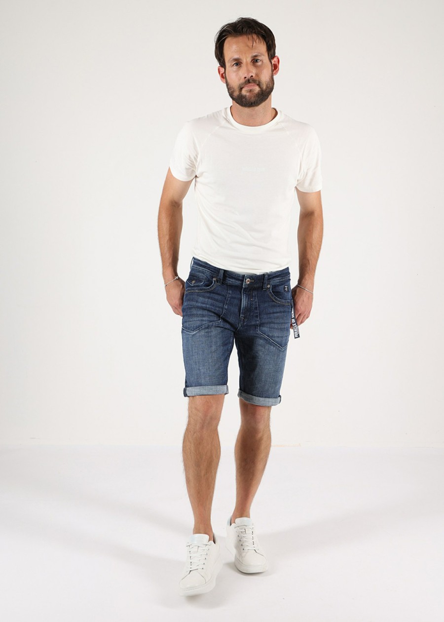 Herren MIRACLE OF DENIM | Jason Shorts / Herren Denim Shortin Rabbit Blue