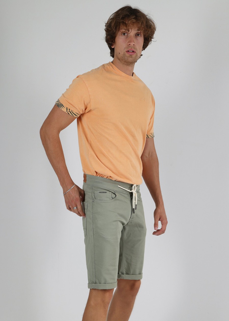 Herren MIRACLE OF DENIM | Thomas Shorts / Jeans Shortsin Olive